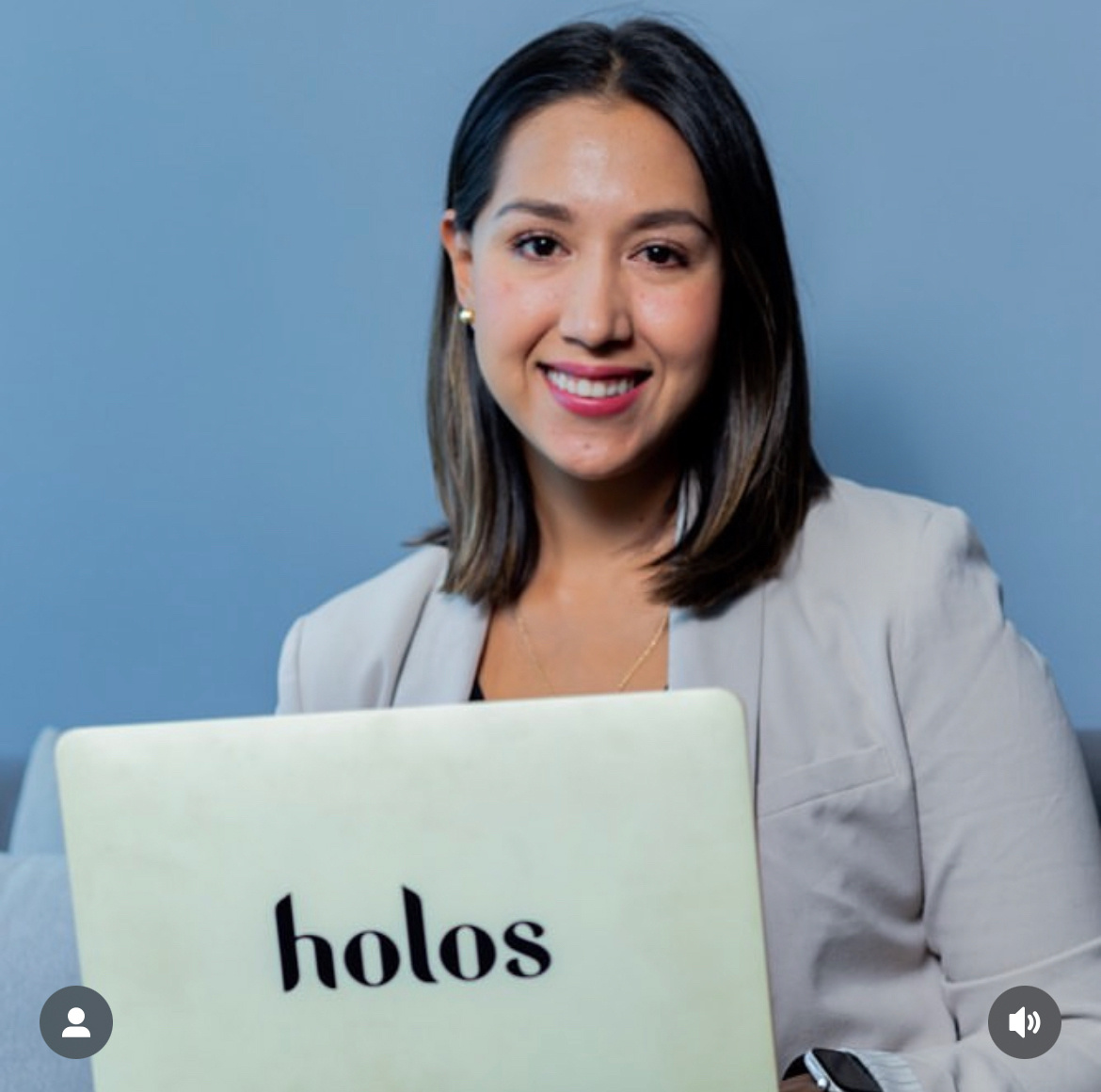 Alicia Vivanco, CEO de Holos.